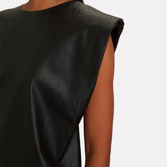 NONCHALANT IMOGEN MICRO MINI DRESS WITH STRUCTURED SHOULDERS - Picture 3 of 8